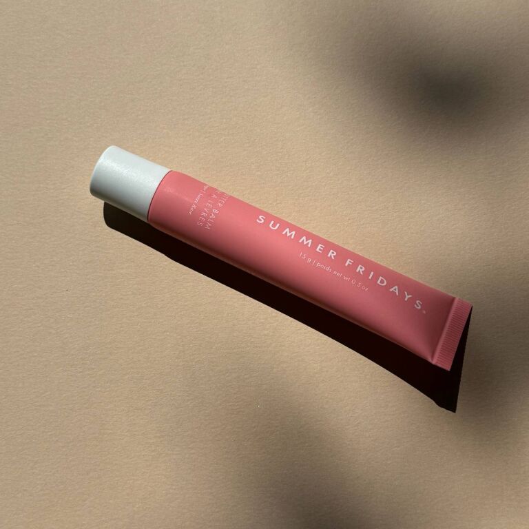 Summer Fridays Lip butter Balm for Hydration & Shine, Pink Sugar