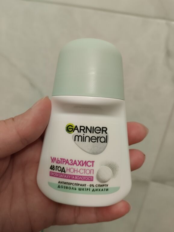 Дезодорант -ролик Garnier Mineral ультразахист 48 годин нон- стоп