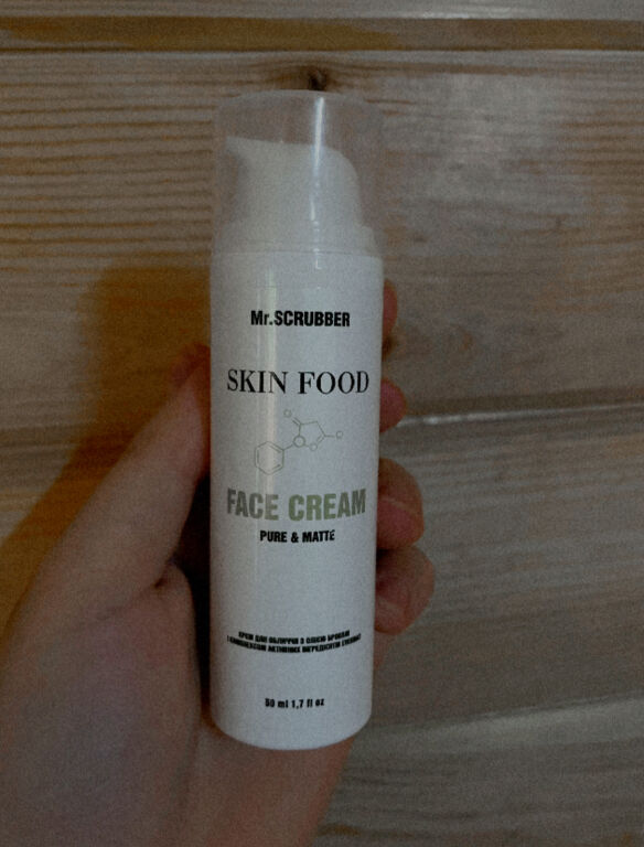 Крем для обличчя Skin Food від Mr. Scrubber