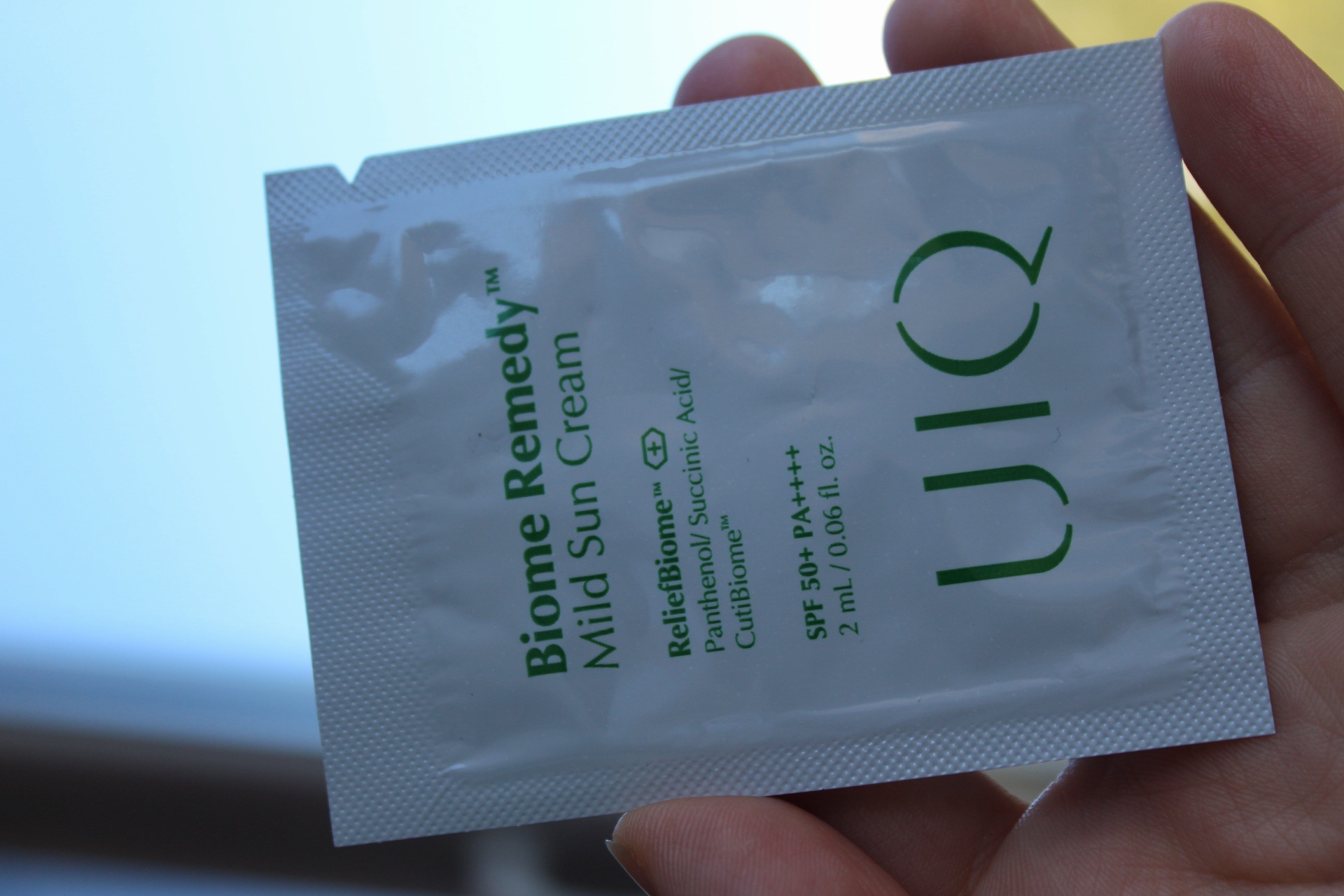 UIQ Biome Remedy Mild Sun Cream SPF 50+ P+++