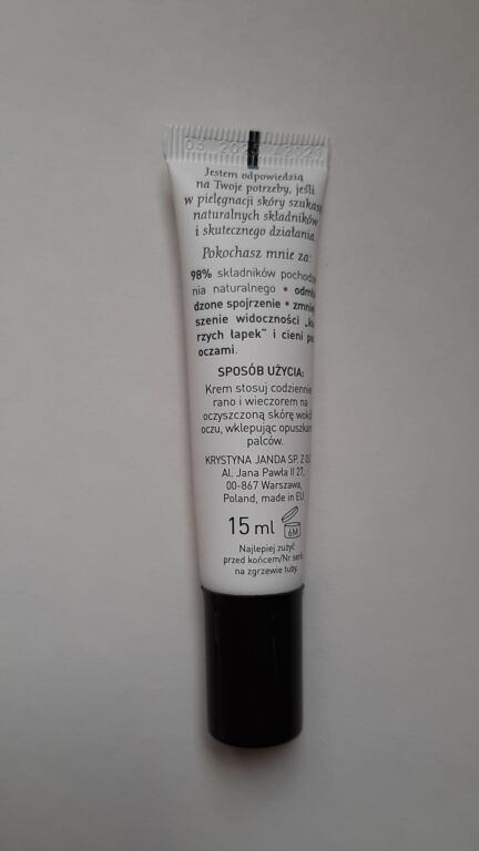 Закінчується: заспокійливий крем для очей Naturikke Ultra Eye Cream