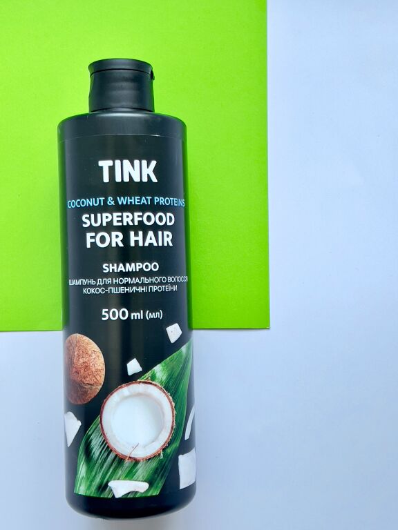TINK | Шампунь для нормального волосся Кокос-Пшеничні протеїни