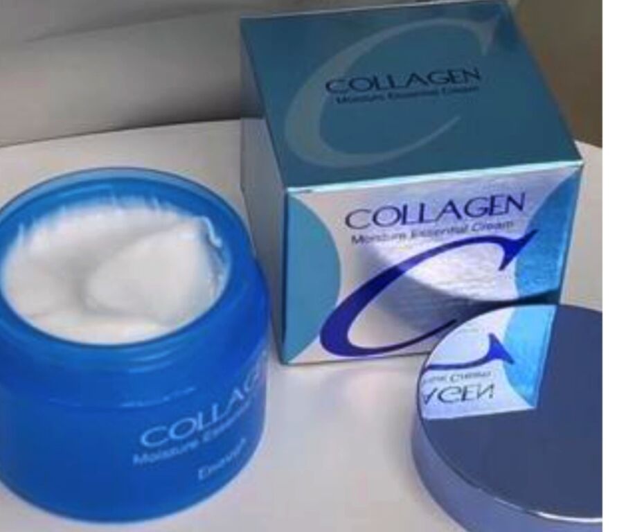 Зволожуюч�ий крем для облисчя з коллагеном Enough Collagen