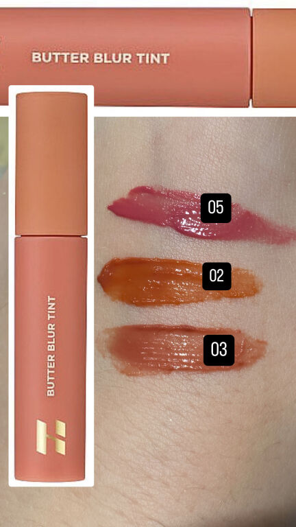 Свотчі Holika Holika Butter Blur Tint