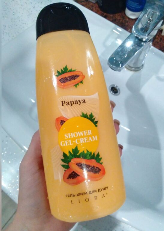 Гель для душу LIORA PAPAYA