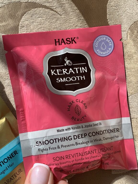 Hask Keratin Protein vs Argan Oil Conditioners