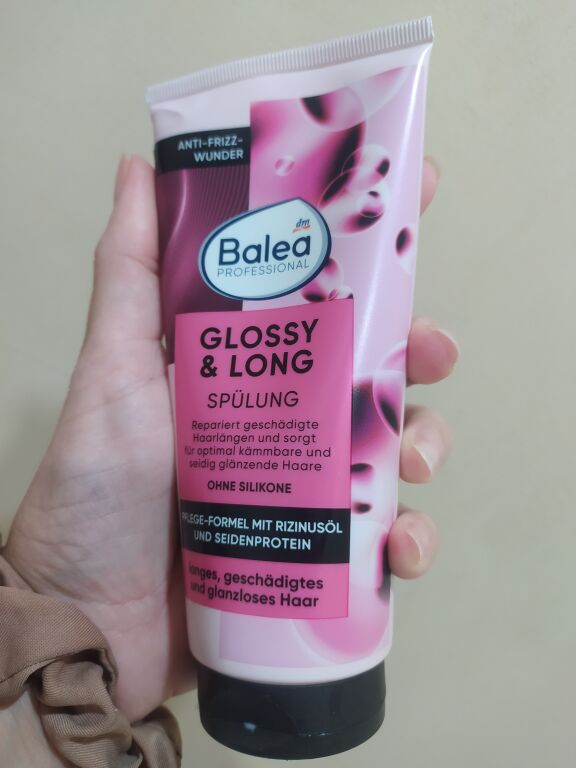 Восстановление, для блеска, очищение, разглаживание серия Balea Professional Glossy & Long💆‍♀️