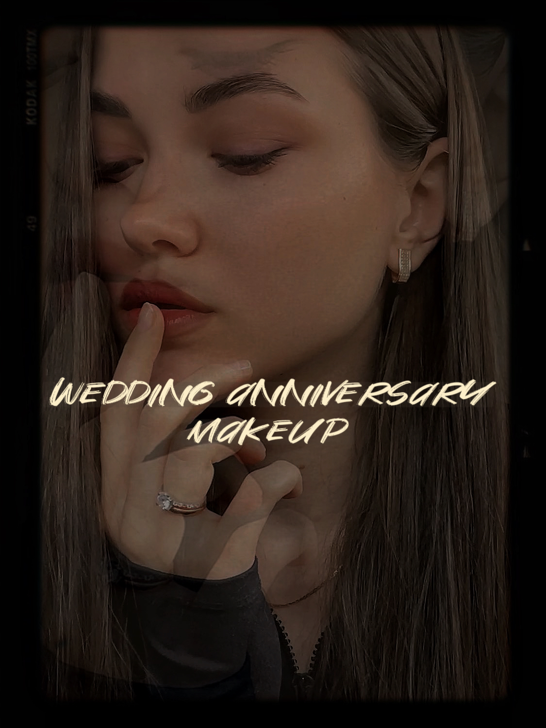 Wedding anniversary makeup