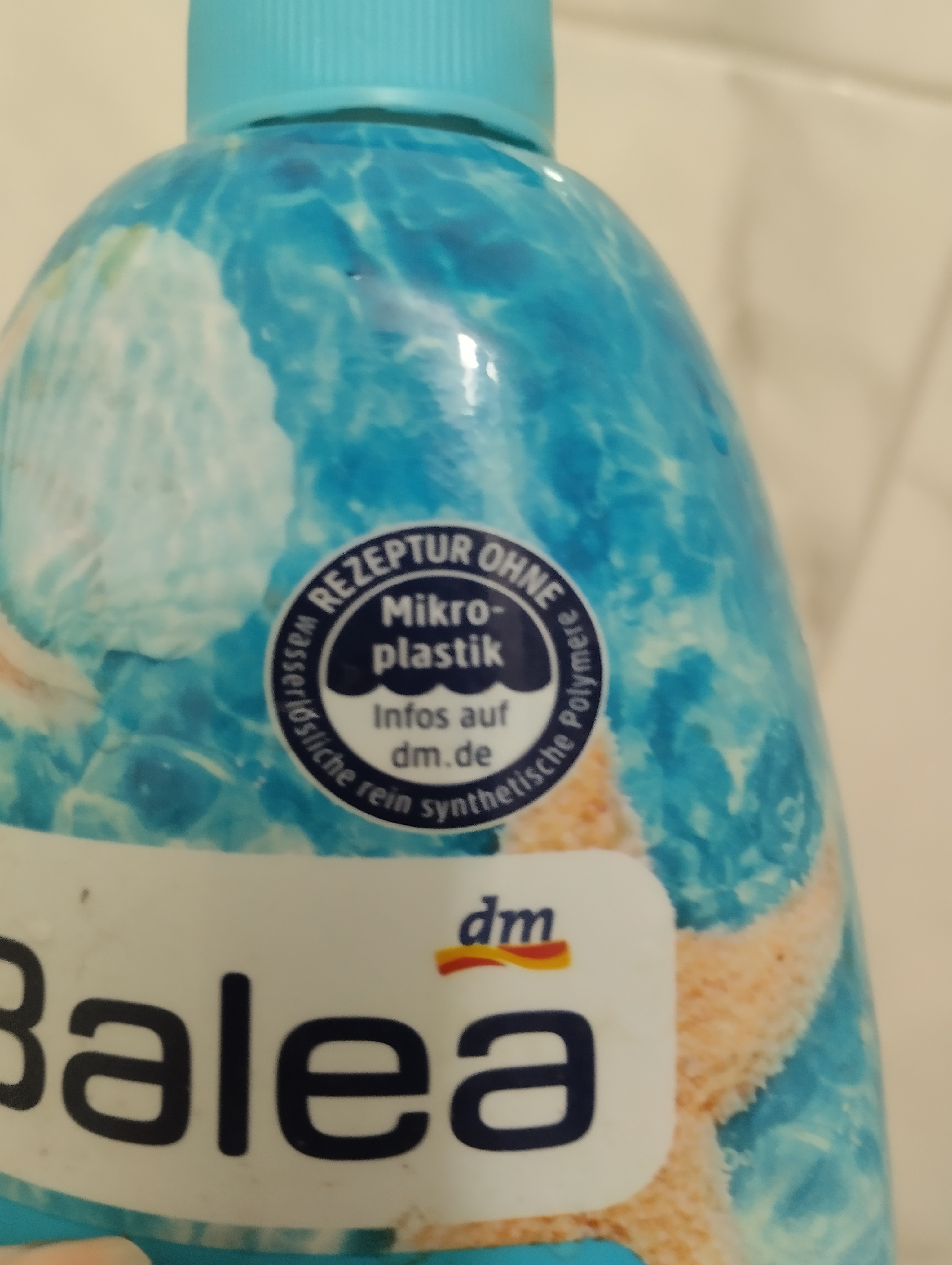 Balea Liquid Soap Sea Noise. Vegan крем -мило для рук Balea "Морський шум"