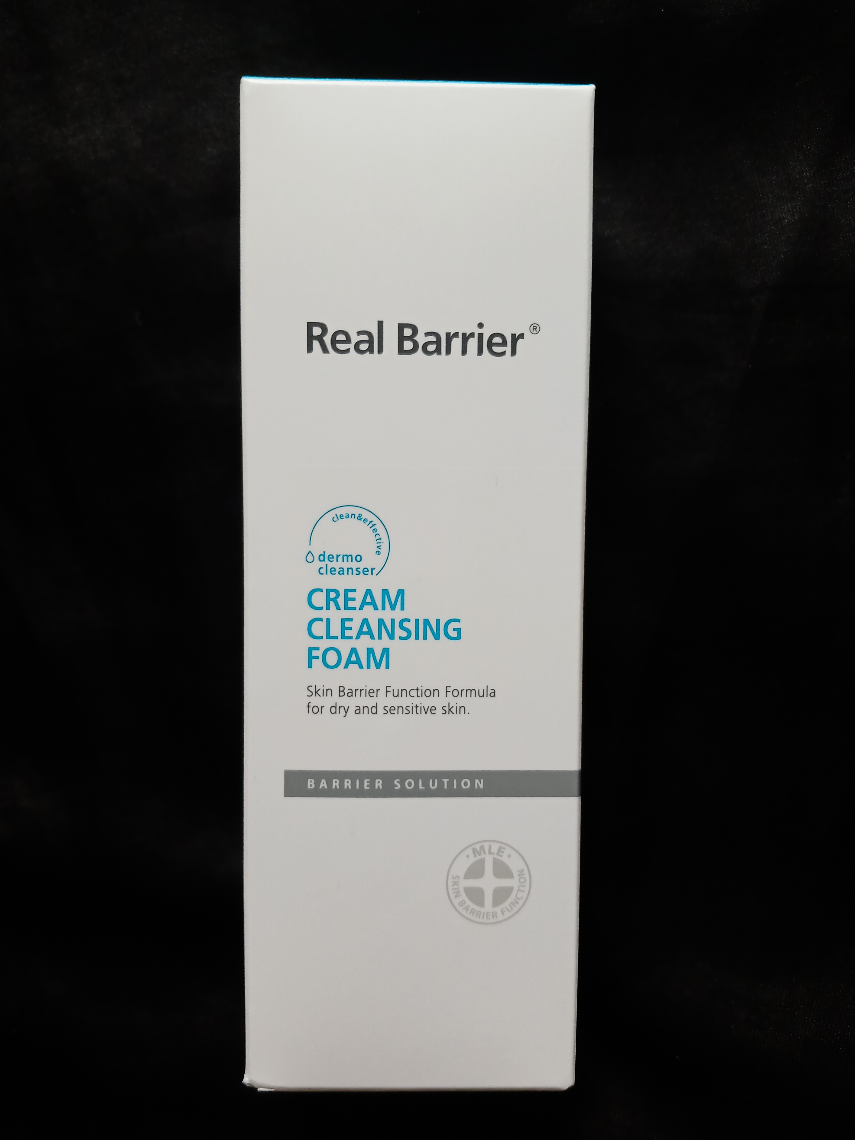 REAL BARRIER cream cleansing foam