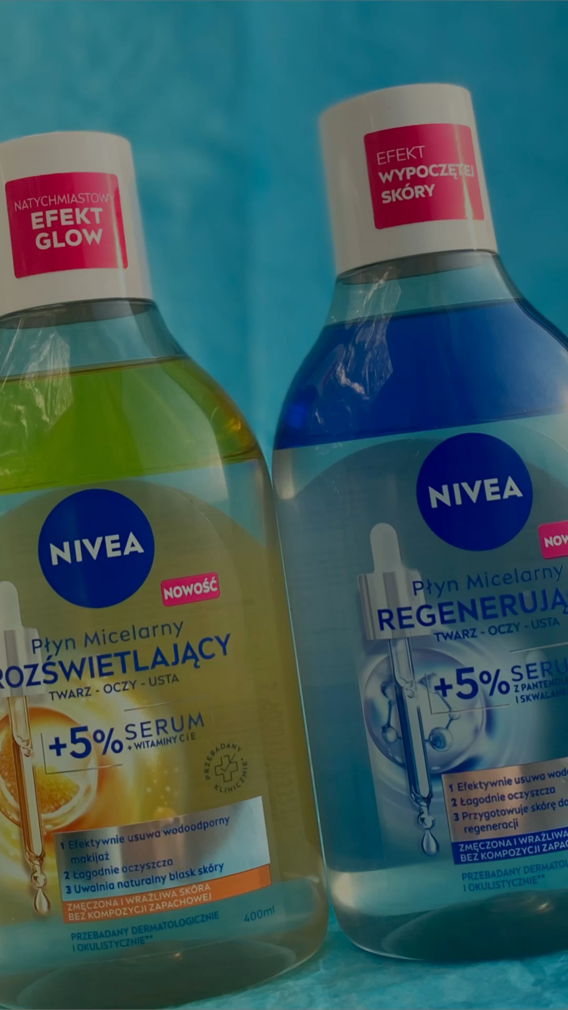 Огляд новеньких міцелярок від Nivea)