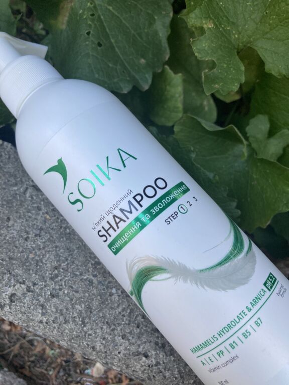 Soika Shampoo "О�чищення та зволоження"