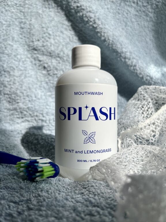 Splash | Mint And Lemongrass Mouthwash