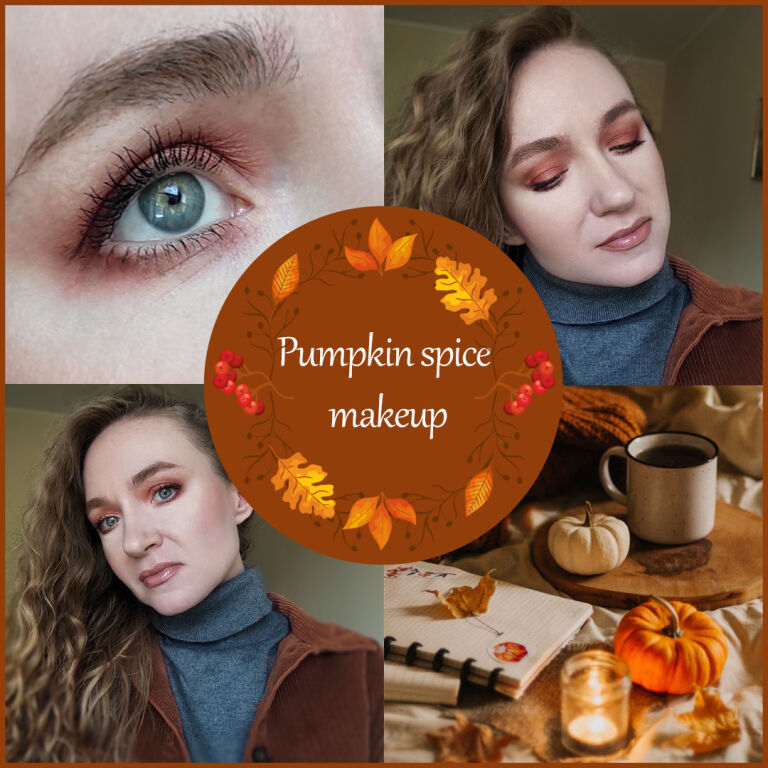 Pumpkin spice makeup