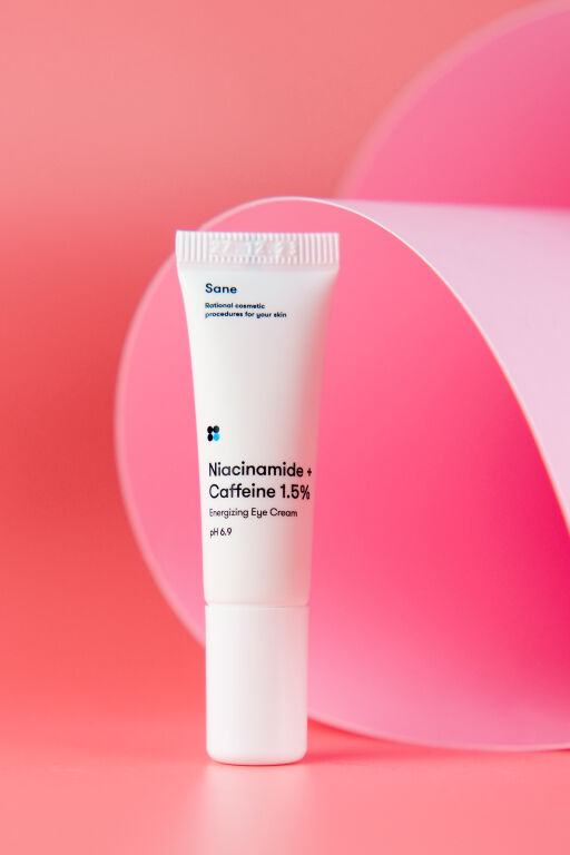 Sane Niacinamide + Caffeine 1.5% Energizing Eye Cream