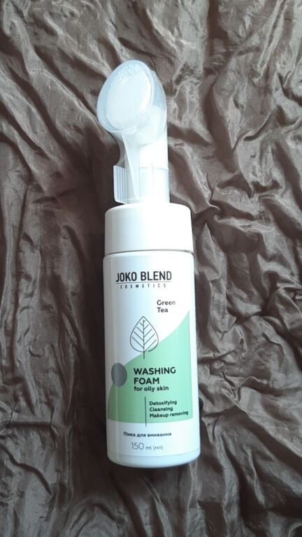 Пінка для вмивання із зеленим чаєм для �жирної шкіри Joko Blend Washing Foam