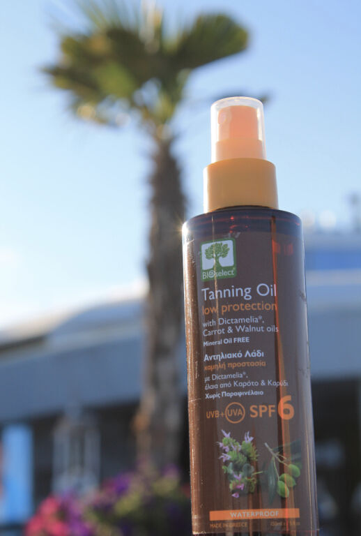 Сонцезахисна олія для засмаги BIOselect Tanning Oil Low Protection SPF 6