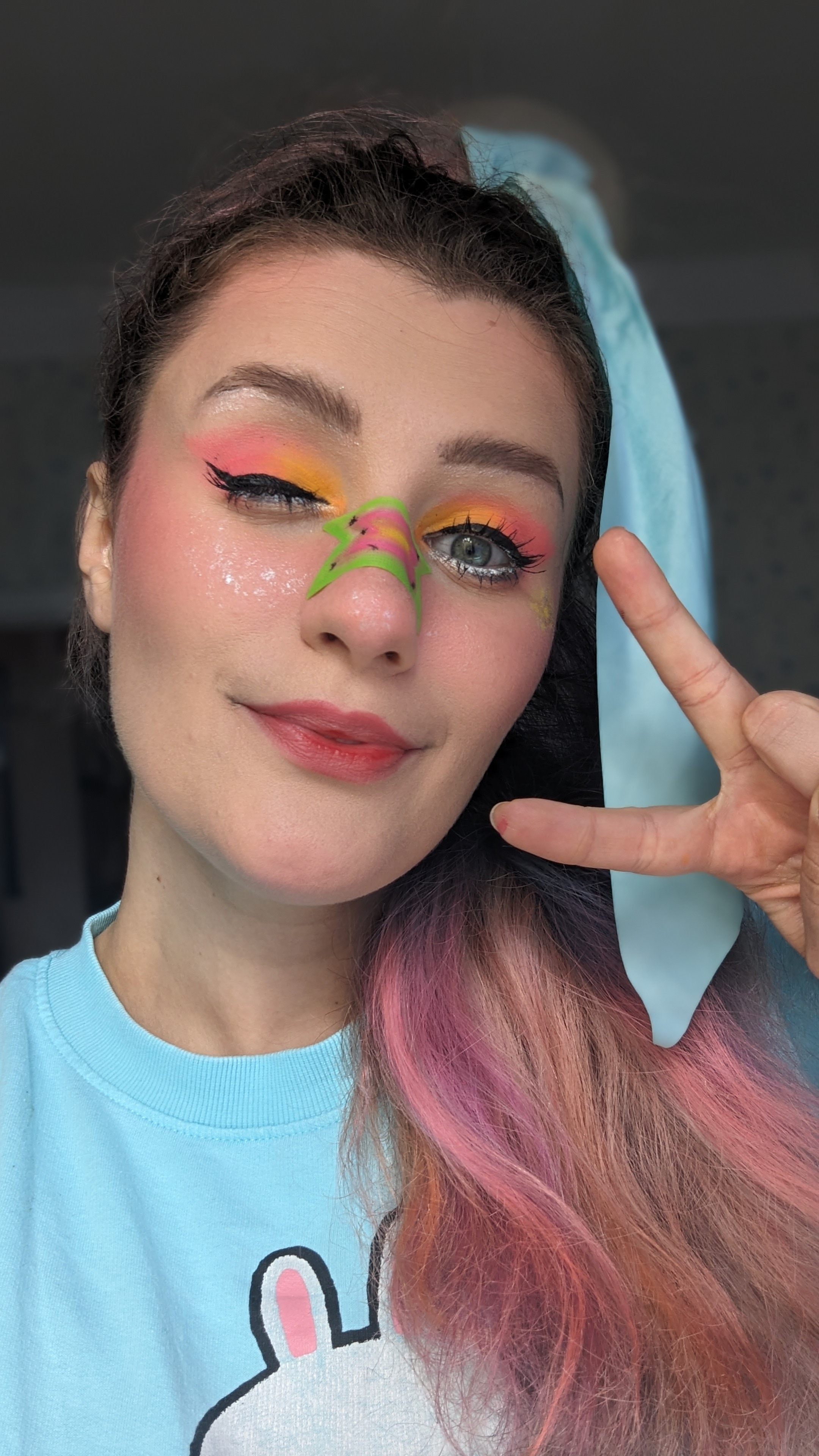 Kawaii makeup покроково