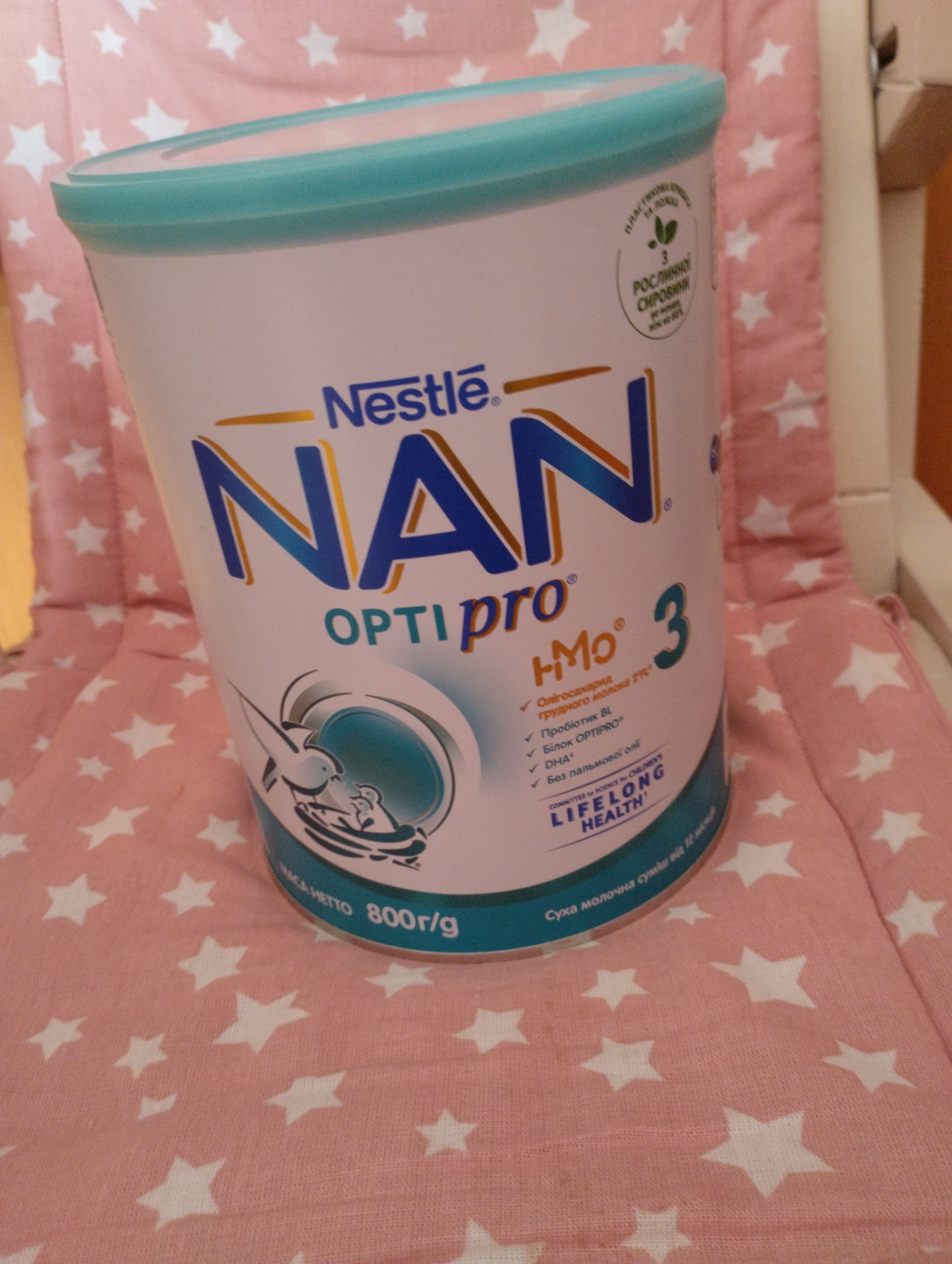 Молочная сухая смесь Nestle Nan Optipro 3 с 12 месяцев