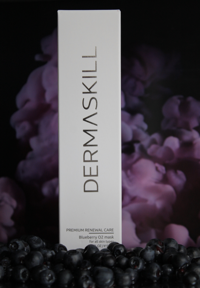 Киснева маска з чорницею Dermaskill Blueberry 02 Mask | Маска-релакс