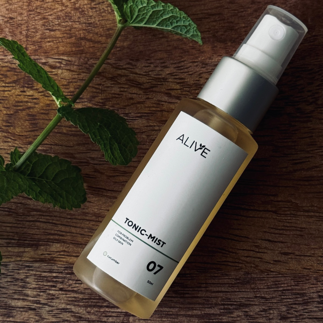 Tonic-Mist 07 для проблемної, жирної та комбінованої шкіри | ALIVE Cosmetics