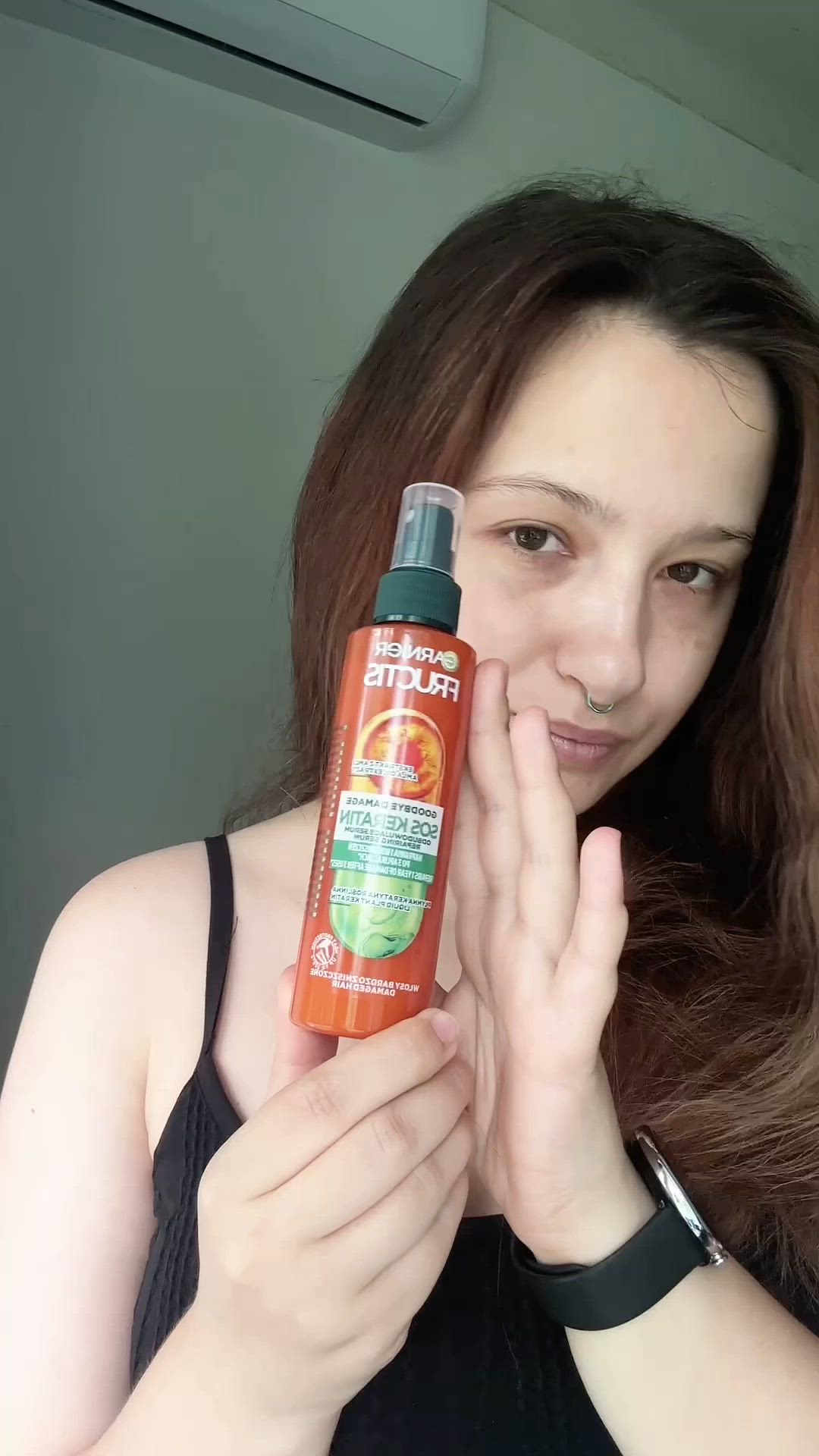 ☼ тестуємо рідкий кератин та вдихаємо тропічні фрукти Garnier Fructis SOS #fructistest ⬥