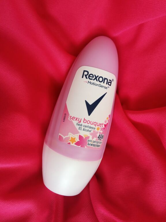 Антиперспірант Rexona. Сексуальний букет підкорив ароматом.