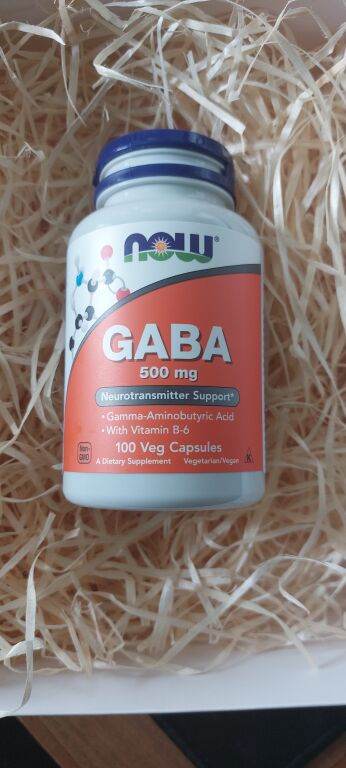 Аминокислота GABA с витамином B6, 500 мг