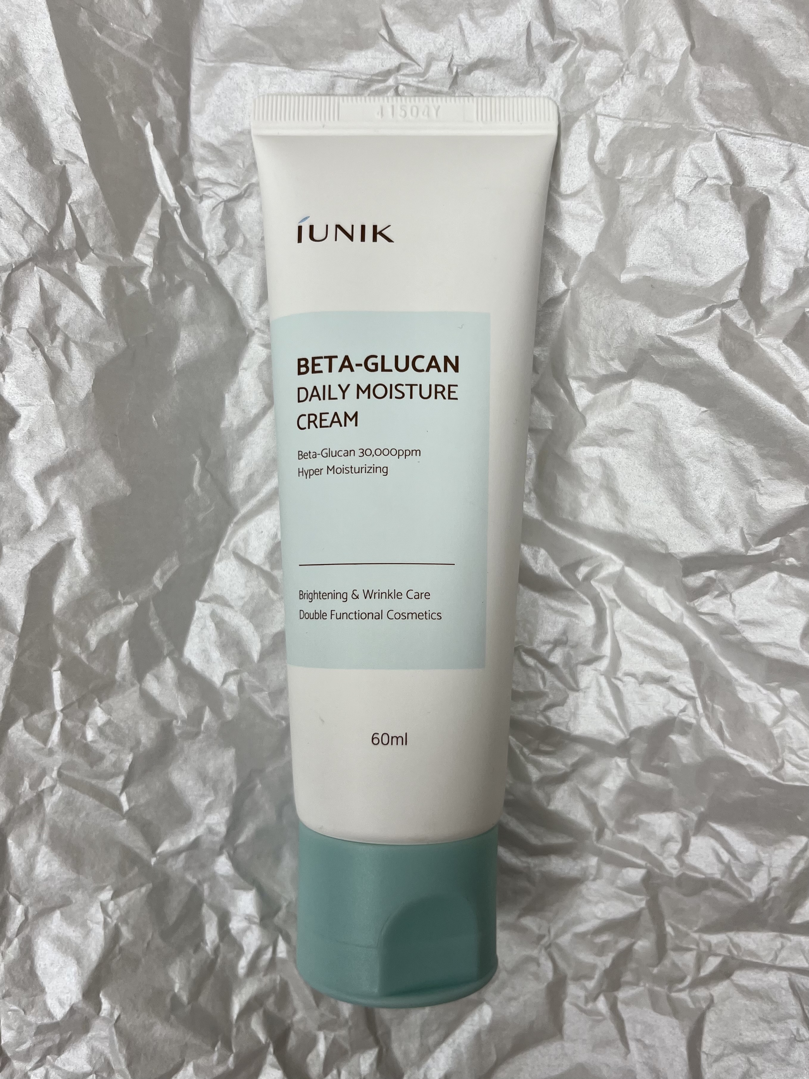 Зволожувальний крем для обличчя iUNIK Beta-Glucan Daily Moisture Cream