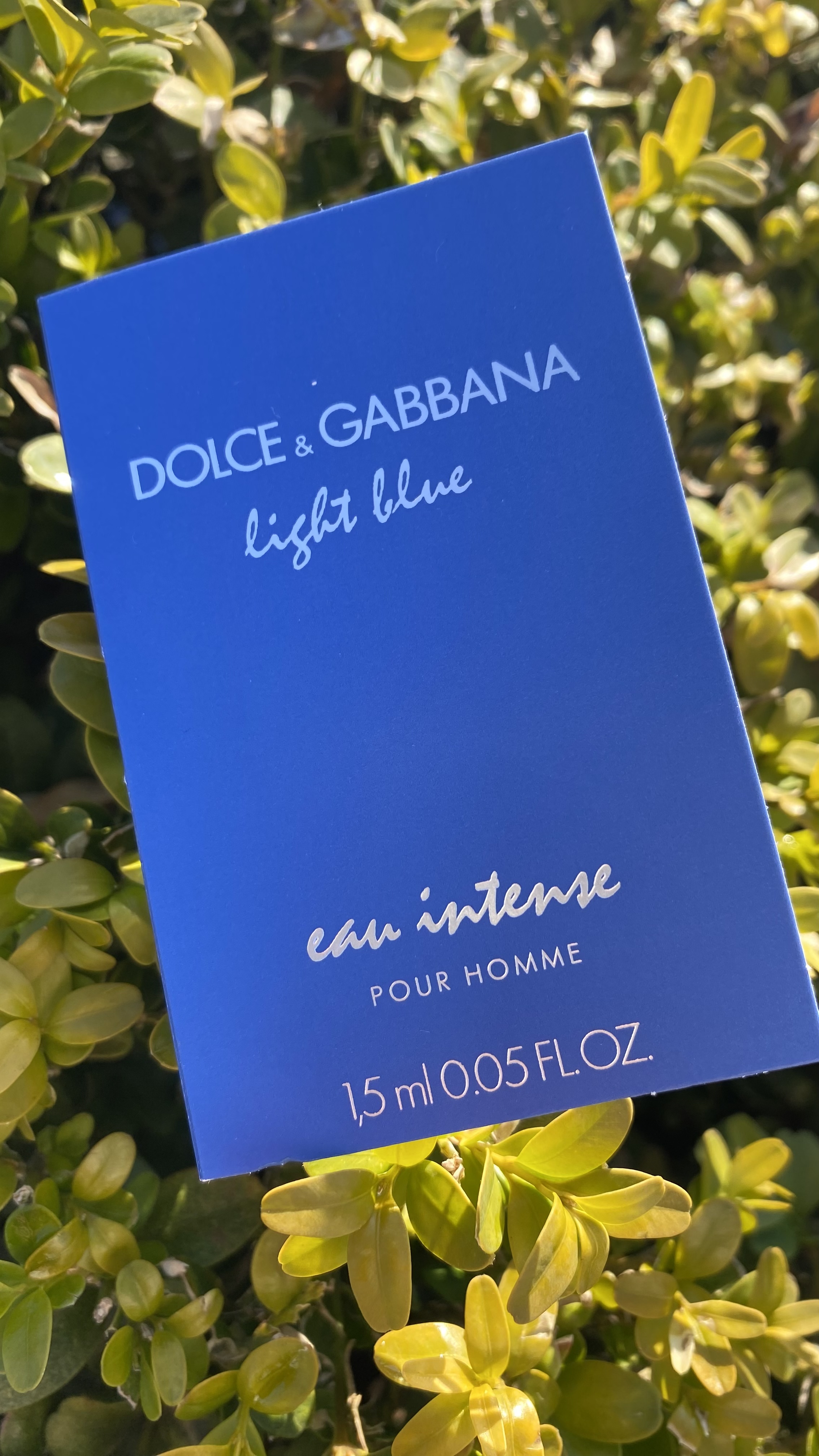 Аромат, який ніколи не втратить актуальності - Dolce&Gabbana Light Blue Eau Intense pour Homme