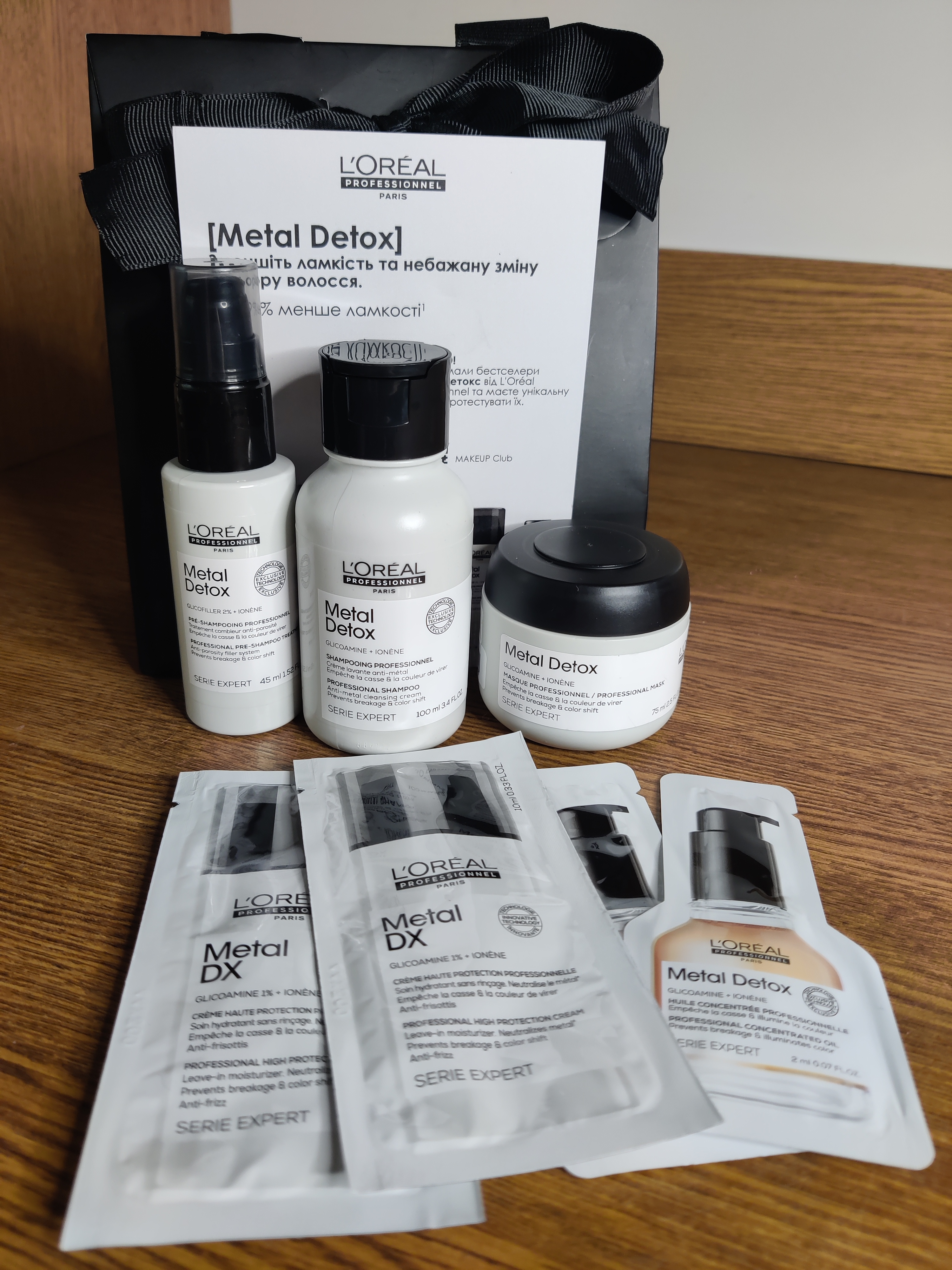 Моє тестування подарункового боксу Metal Detox від L'Oréal Professionnel