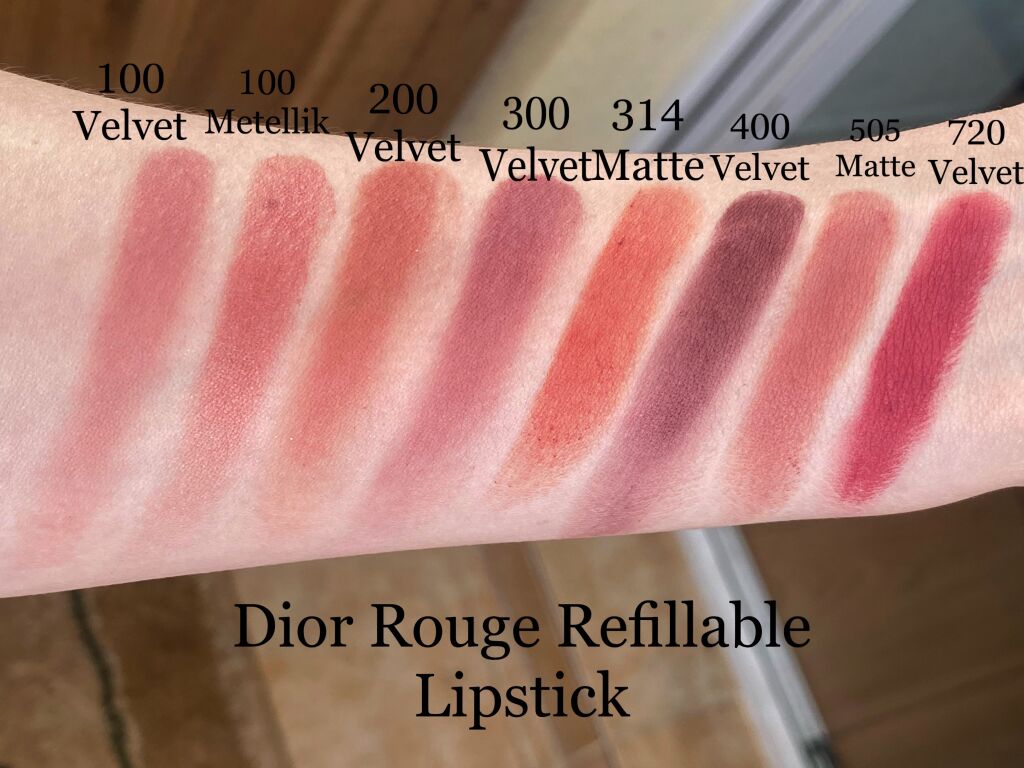 Ще 4 відтінки Dior Rouge Refillable