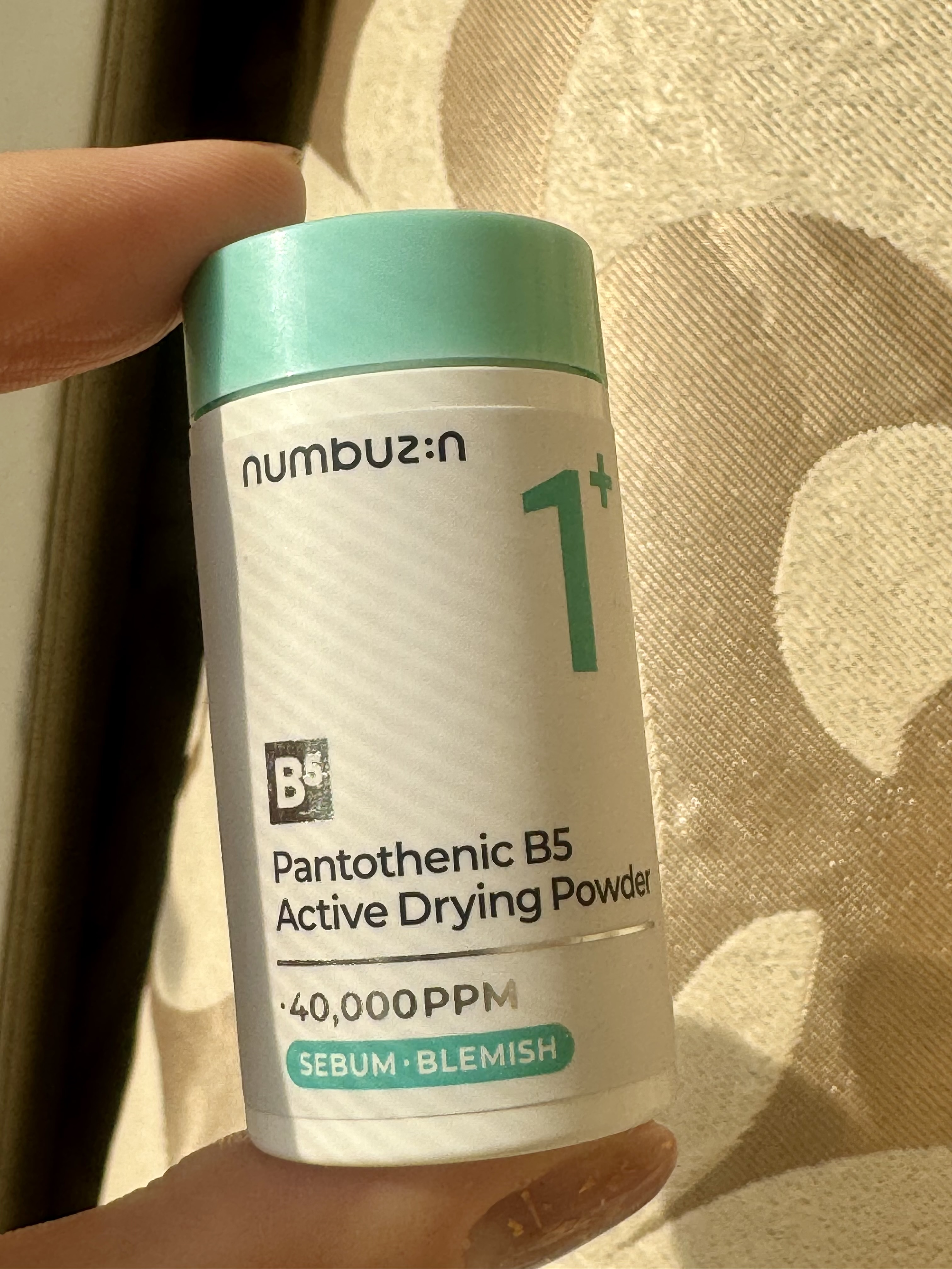 Numbuzin No.1 Pantothenic B5 Active Drying Powder