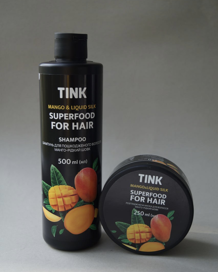 TINK шампунь та маска «манго» для волосся