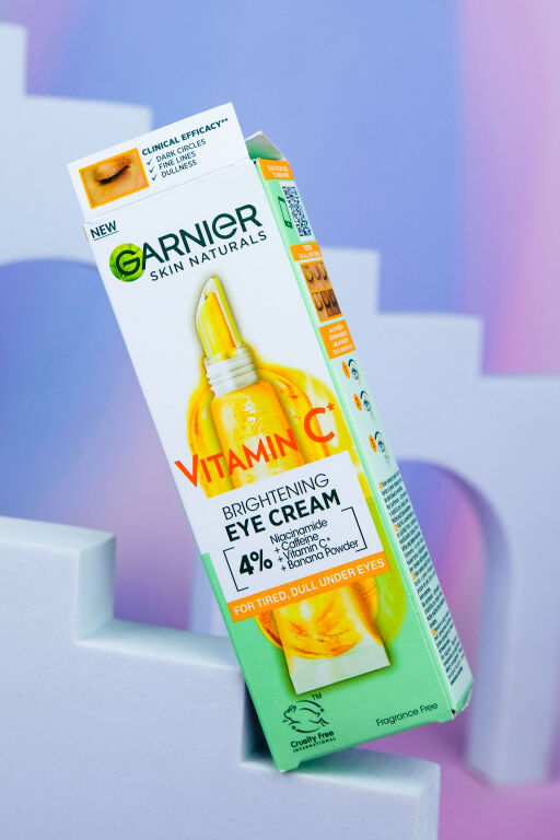 Крем який потр�ебує правильного підходу : Garnier Vitamin C Eye Cream