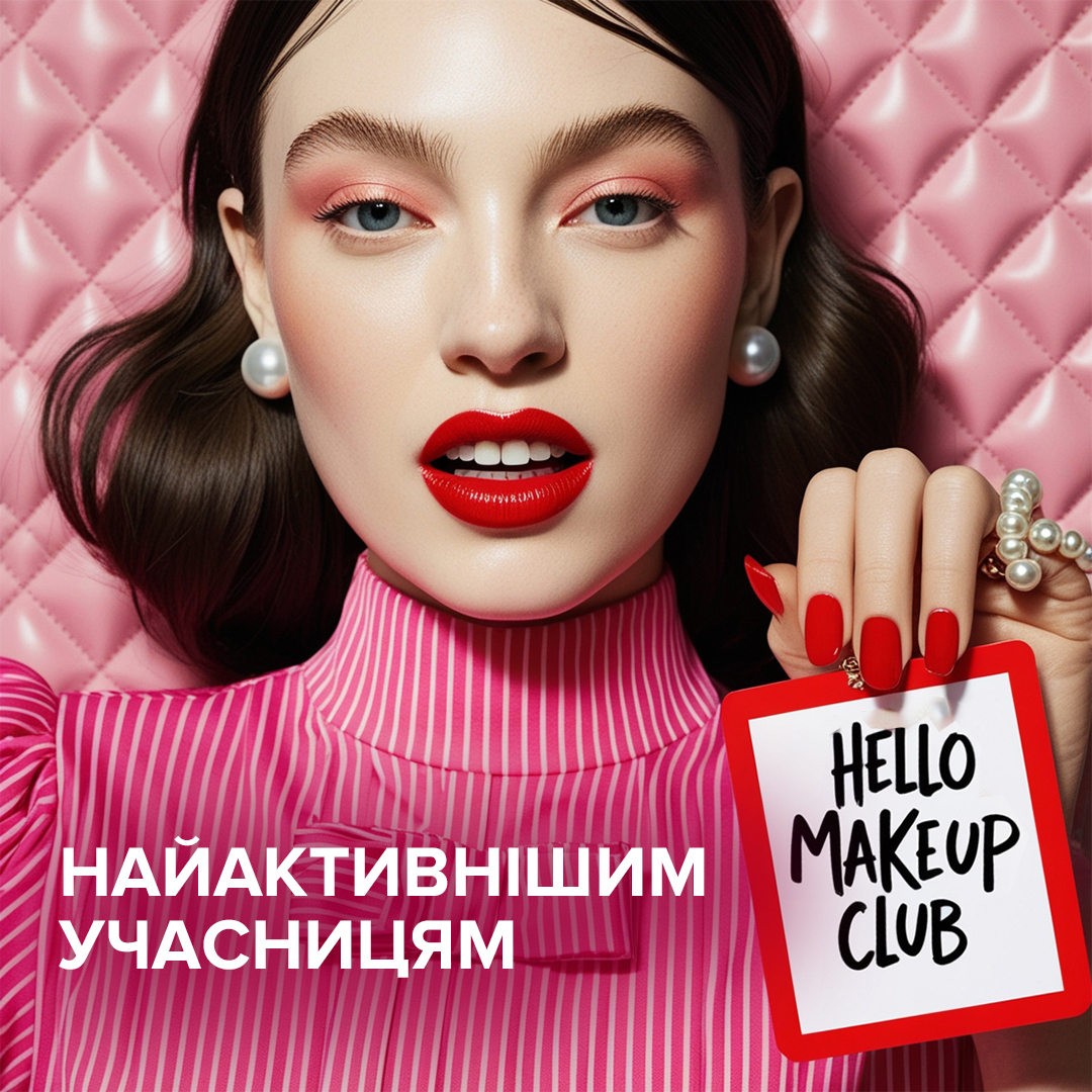 Оголошення найактивніших учасниць MAKEUP Club