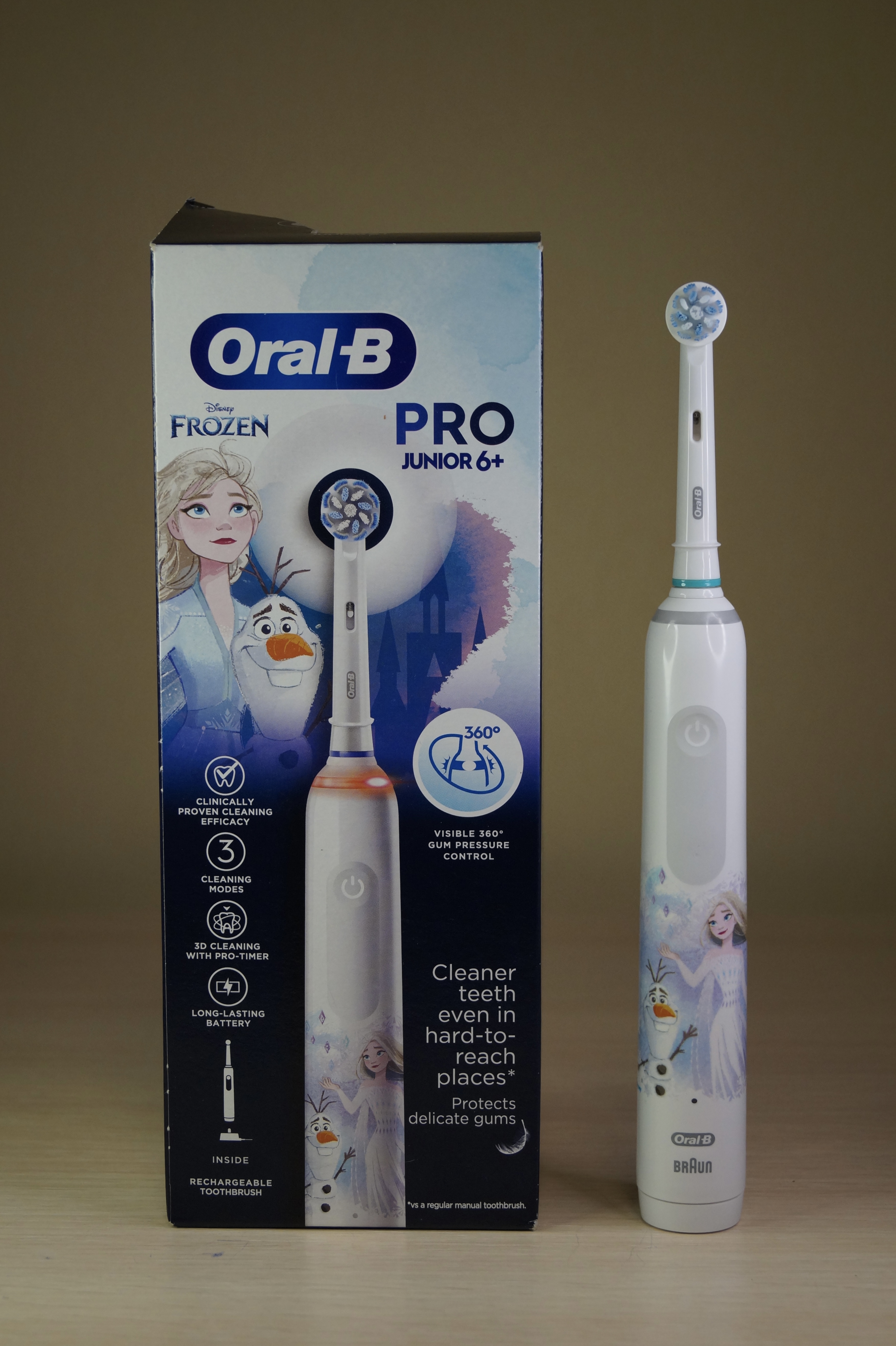 Дитяча електрична зубна щітка Oral-B Pro Junior Frozen