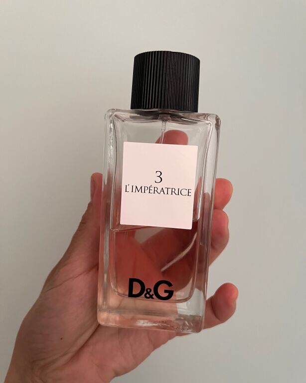 Я і мій флакон імператриці від D&G