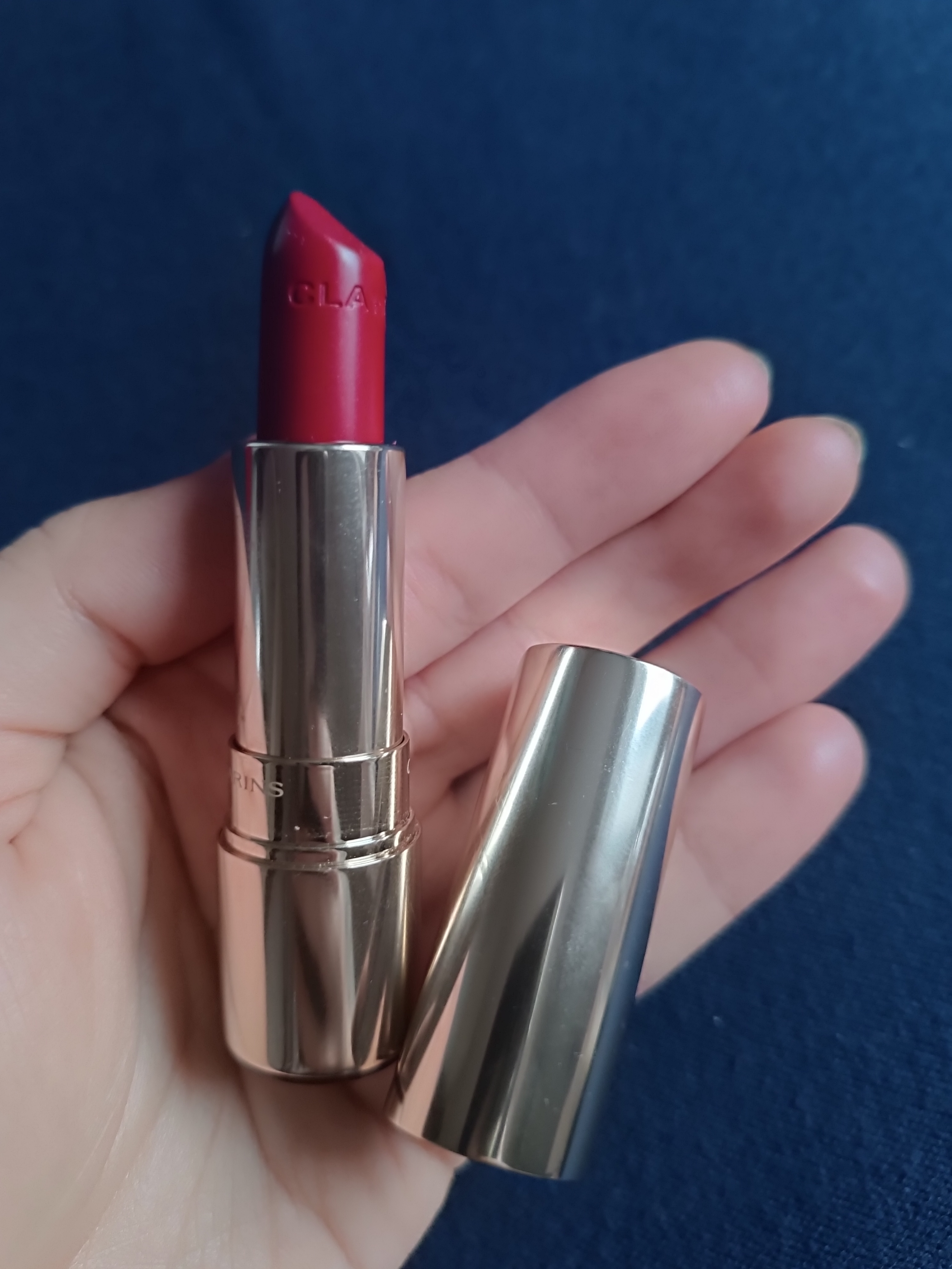 Губна помада Clarins Joli Rouge відтінок 754 deep red