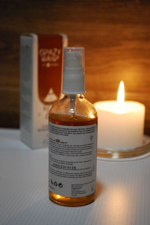 HiSkin Crazy Hair Orange Oil Mix For Low & Medium Porosity