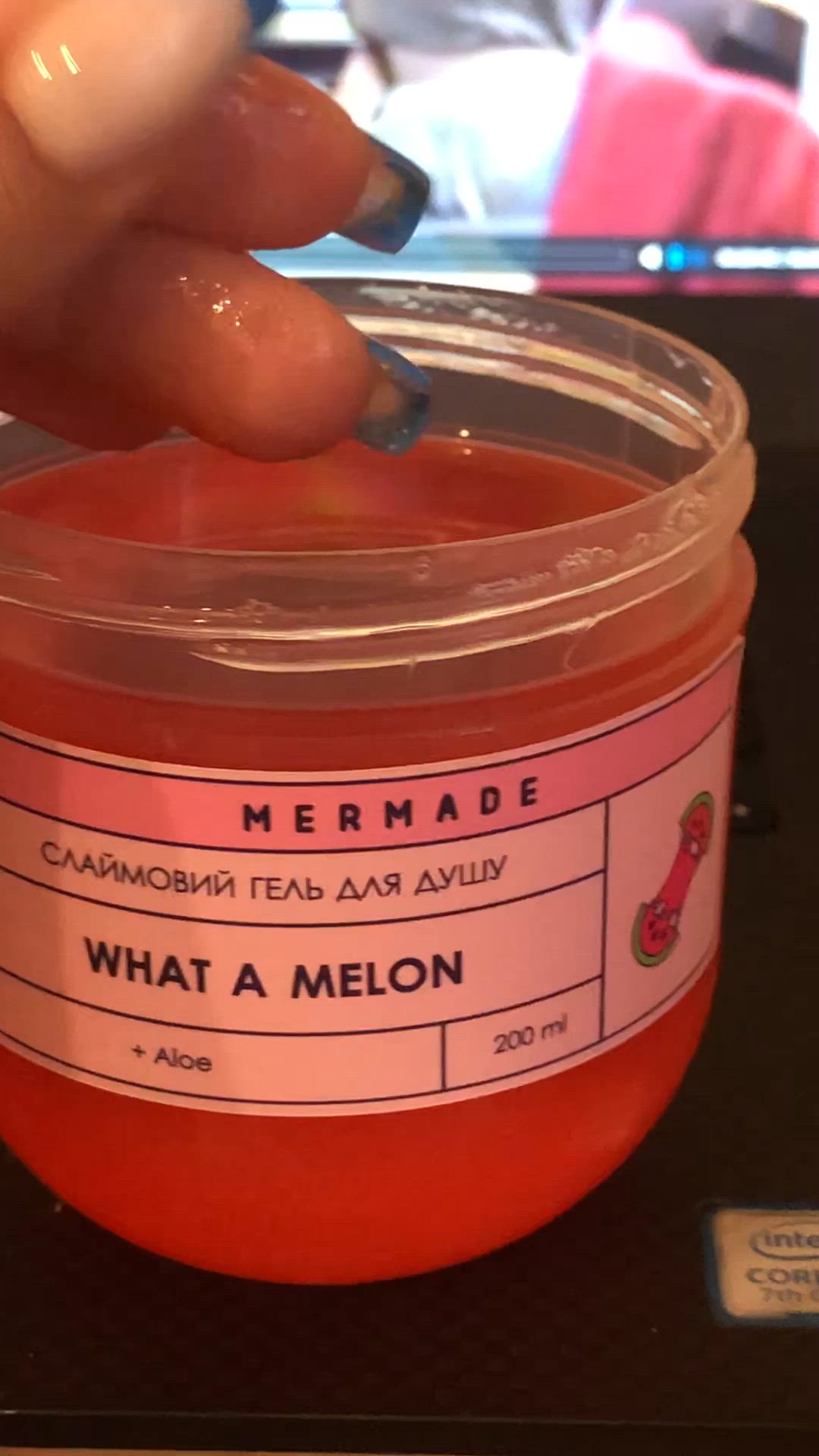 Мій відгук на Слайм гель для душу What a Melon + Цукровий скраб для тіла MERMADE What a melon