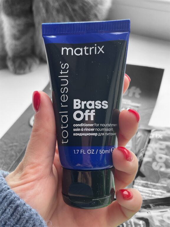 Matrix Total Results Brass Off Blue Conditioner