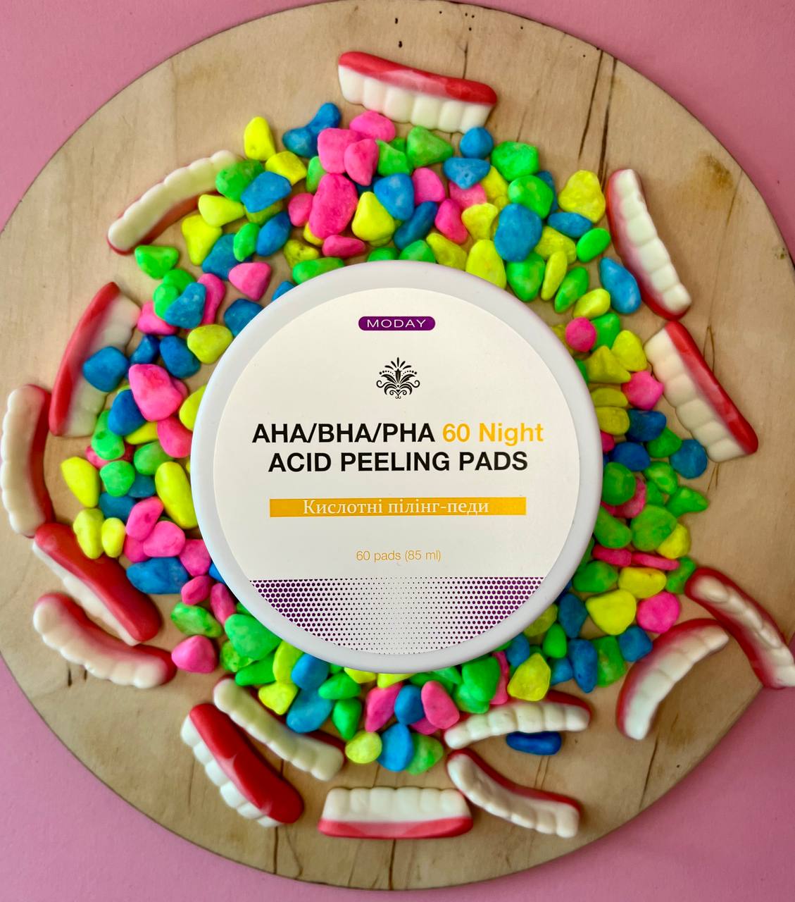 MODAY Aha/Bha/Pha 60 Night Acid Peeling Pads