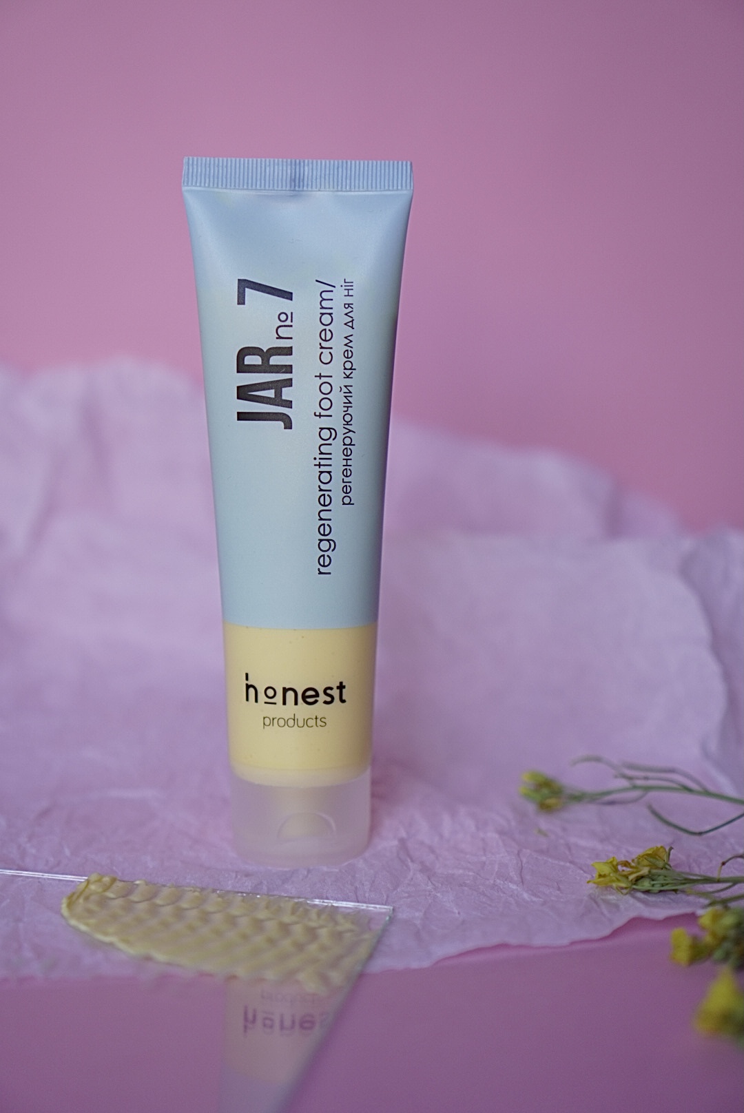 Honest Products med JAR №7 Regenerating Foot Cream