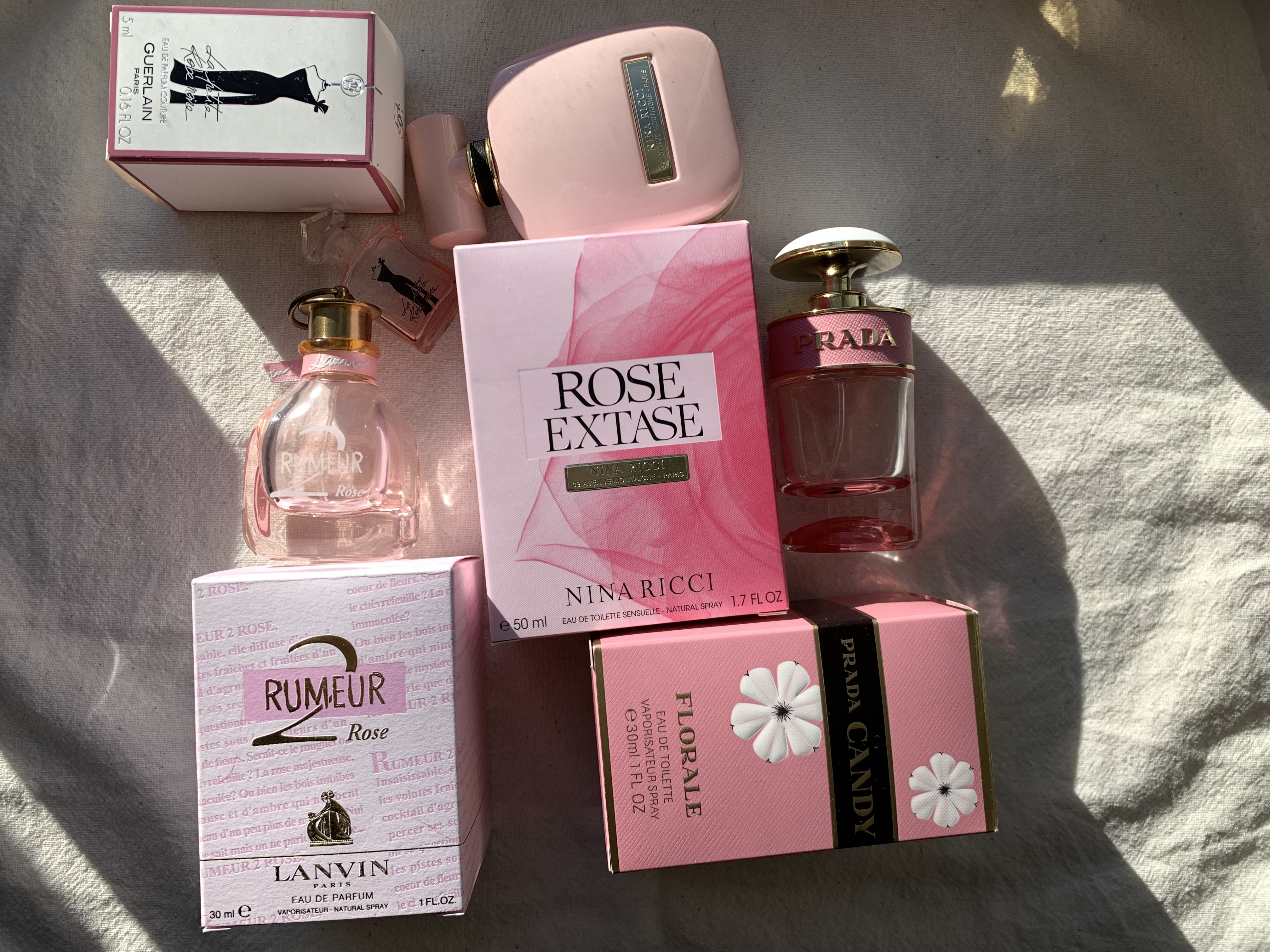 Моя колекція «рожевих ароматів»
