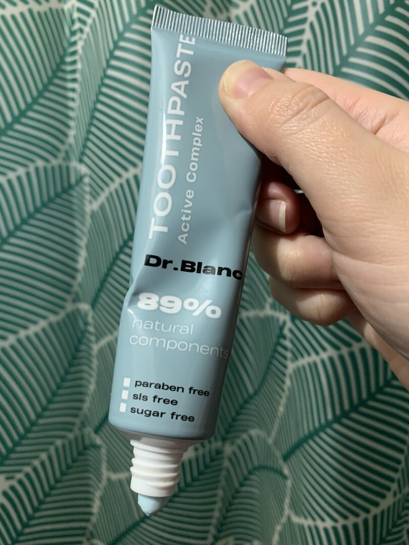 Зубнатпаста зміцнююча "Active Complex" Dr.Blanc Toothpaste Blue