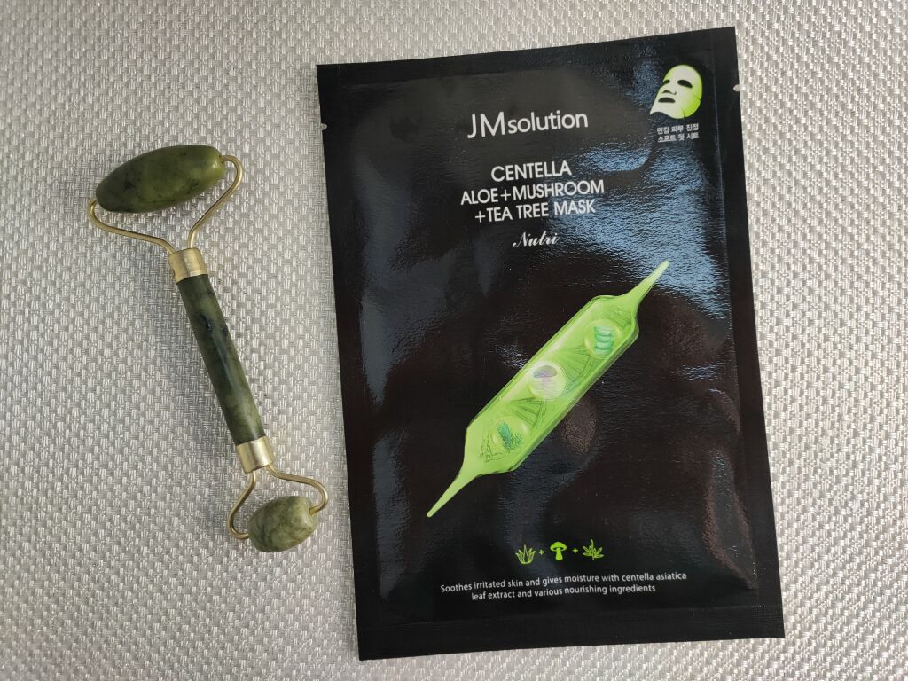 Заспокійлива тканинна маска JMsolution Centella Aloe + Mushroom + Tea Tree