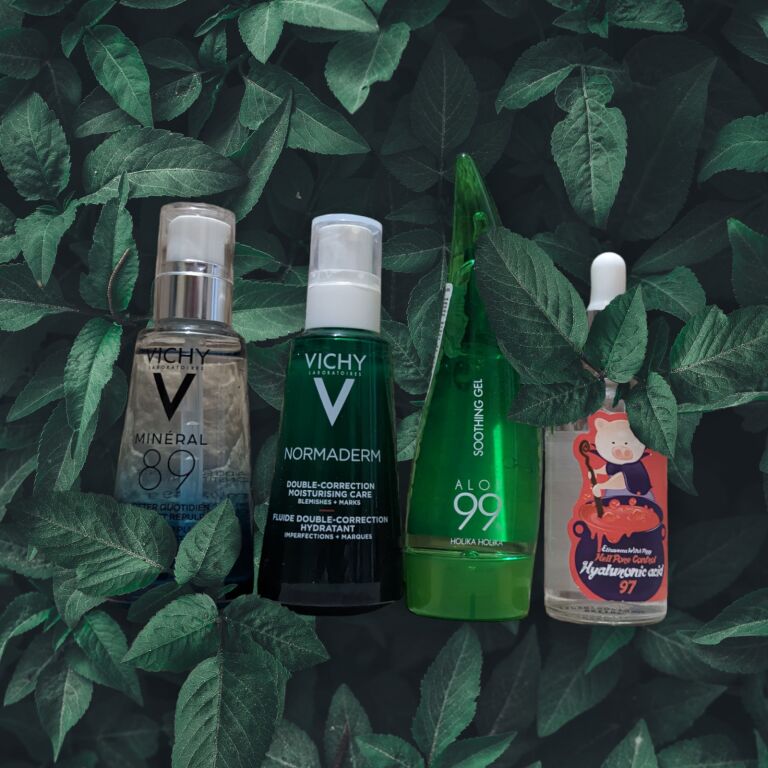 Зволожуючі гелі для обличчя Vichy, Holika Holika, Elizavecca