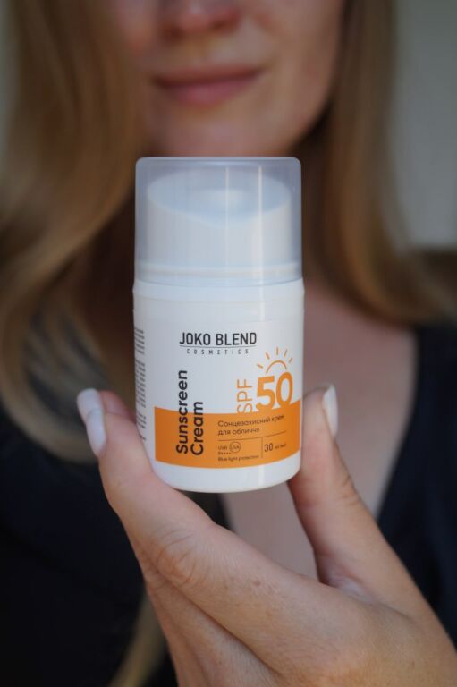 Сонцезахисний крем для обличчя SPF50 Joko Blend