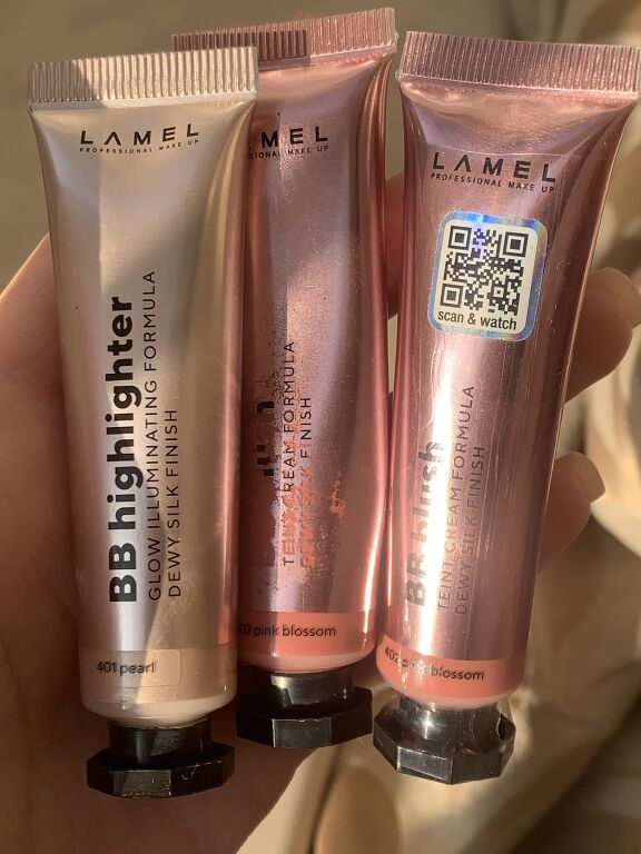 LAMEL Make Up BB Blush& LAMEL Make Up BB Highlighter